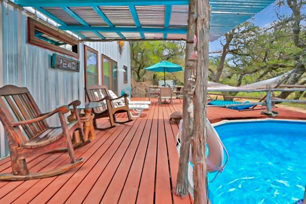 Three Horses Ranch Vila Johnson City Exterior foto