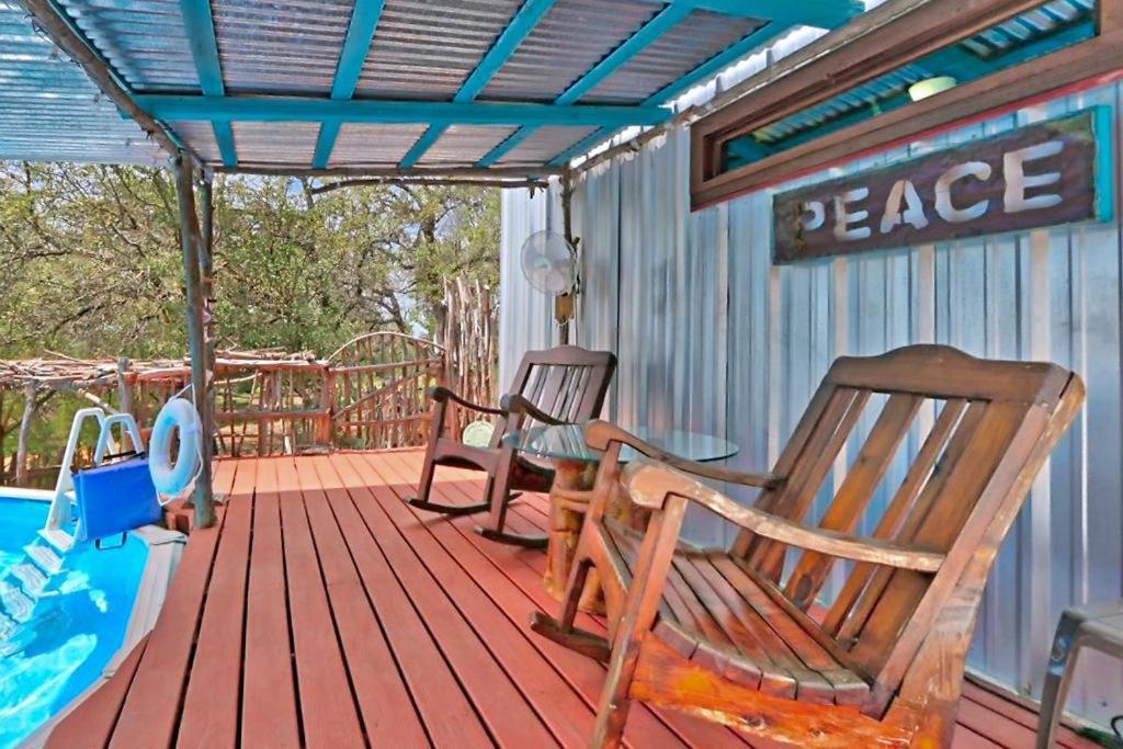 Three Horses Ranch Vila Johnson City Exterior foto